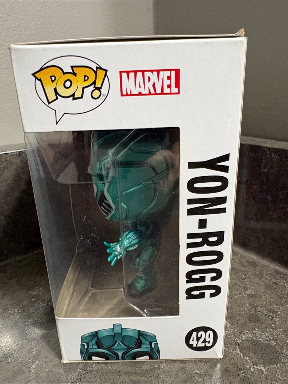 Funko Yon-Rogg Teal Metallic Pop! Figure #429 - Picture 3 of 5